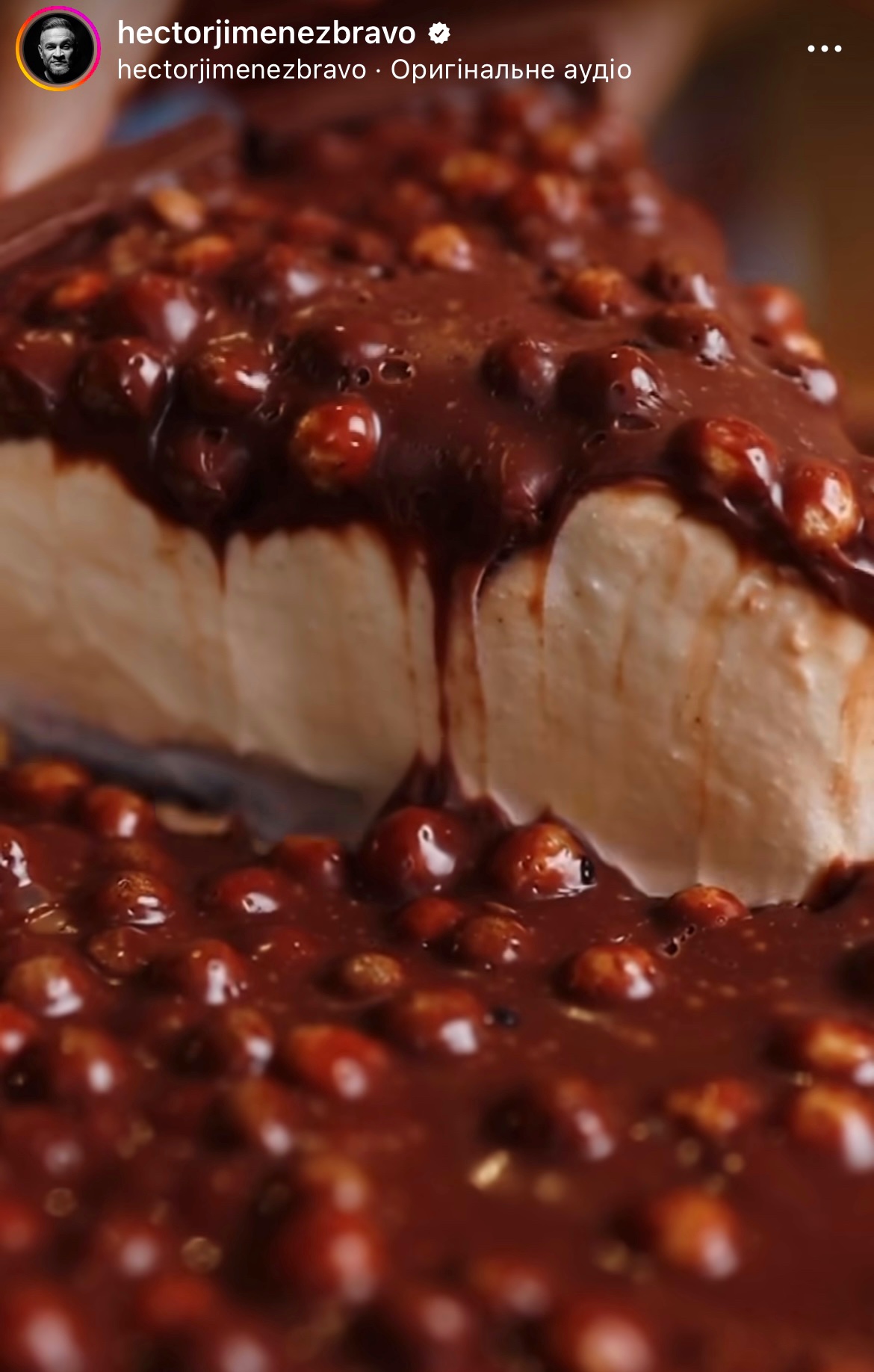 Неймовірний чизкейк з солодощів по рецепту Ектора Хіменеса-Браво